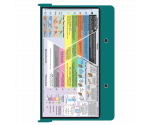 WhiteCoat Clipboard® - Teal Food Industry Edition